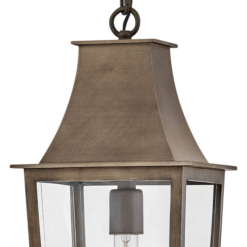 Hinkley Georgetown Hanging Lantern, Burnished Bronze