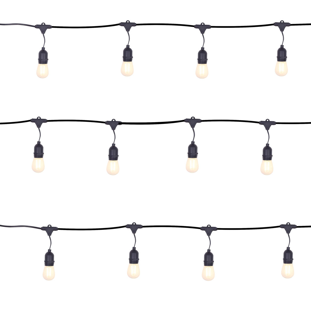 Ahkari 1500cm LED 15 - Bulb Globe String Light (End to End Connectable)