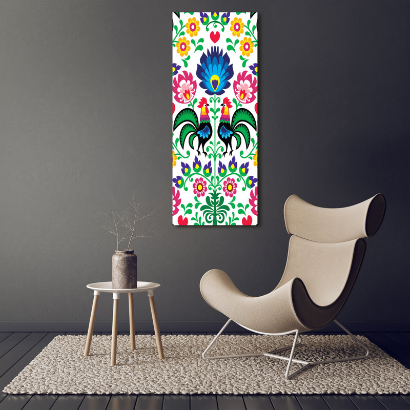 Ethnic - Wrapped Canvas Print