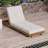 Outdoor Chaise Lounge Chair with 6-Position Adjustable Backres