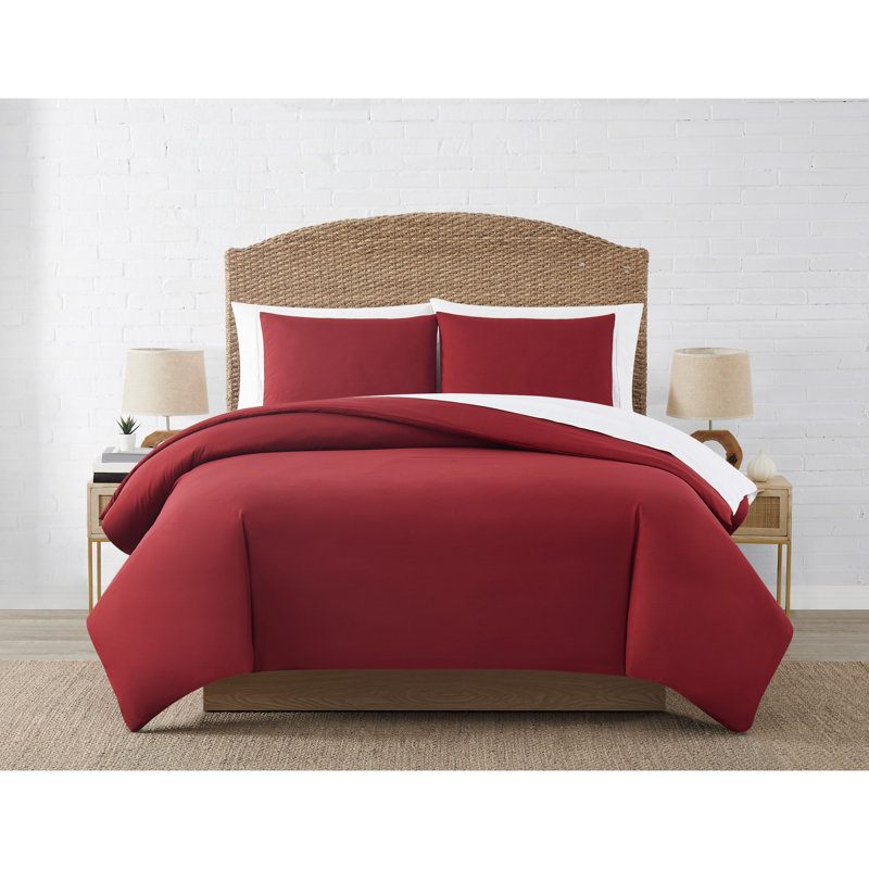 Seashell Ivory King Duvet Cover Set with Microfiber Polyester