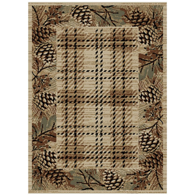 Cargin Plaid Indoor Rug