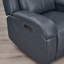 Genuine Leather Zero Wall Power Recliner with Adjustable Headrest-252980487
