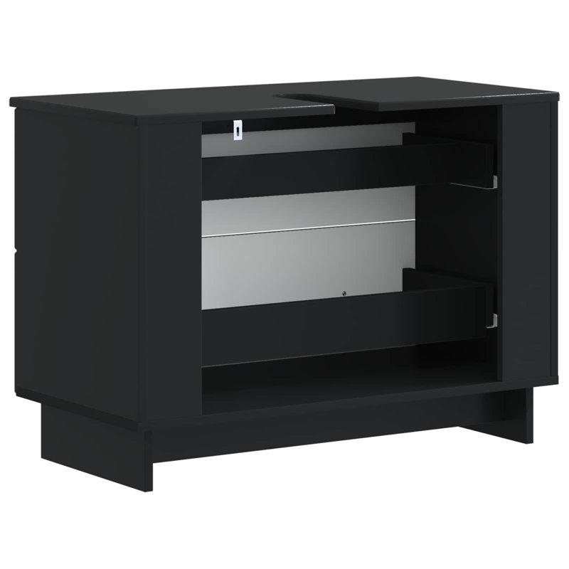 Under Sink Cabinet, Black