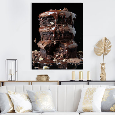 Chocolat, biscuits délices II - art mural Pop Art