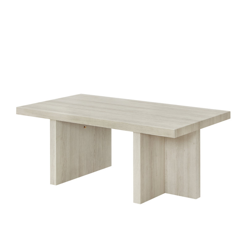 Breunig Contemporary Coffee Table, White