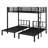 Metal Triple Bunk Bed-437712824