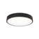 BAYF24LAJUDBK Bailey LED 24 Inch Black Flush Mount Ceiling Light