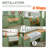 31" L x 18" W Fireclay Apron Front Farmhouse Workstation Sink for Kitchen, Single Bowl White Farm Sink, Included 4 Custom Accessories