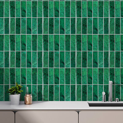 10Pcs Peel and Stick 2.5mm Backsplash Tiles