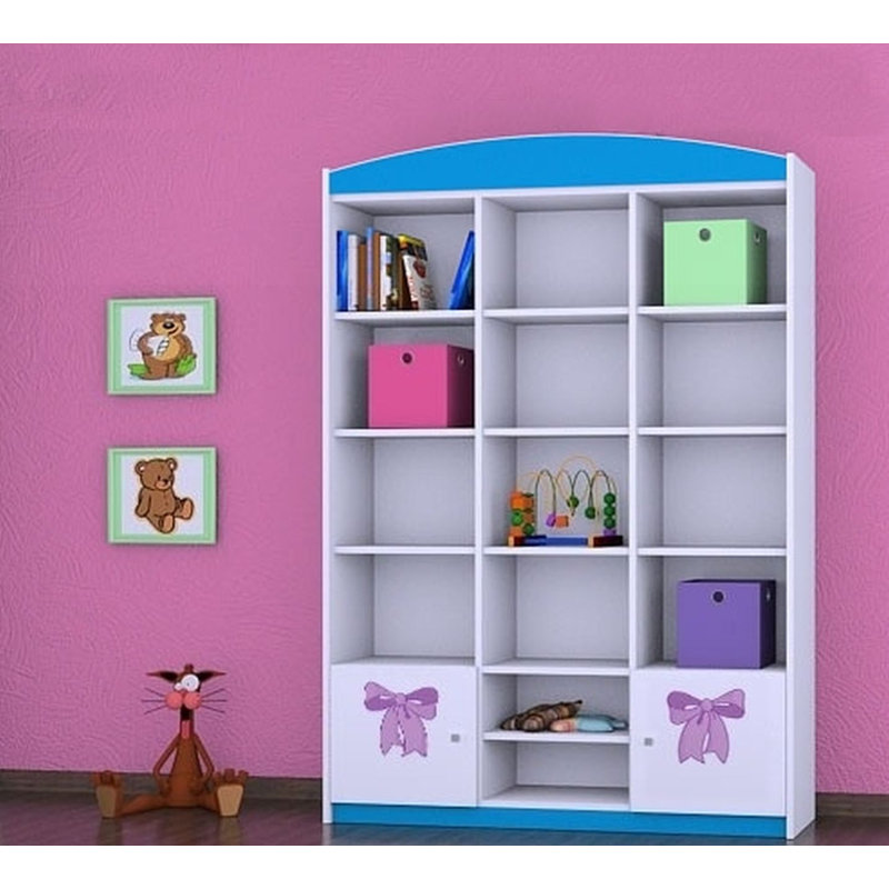 Hadley 183cm H X 132cm W Kids Cube, Blue