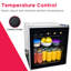 Refroidisseur à boisson Frigidaire Pi. Réfrigérateur compact à porte vitrée, noir