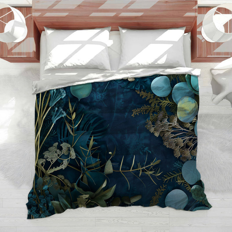 Botanical Nature Cotton Blend Comforter, Twin XL Comforter