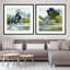 «Fields Reflections - lot de 2» par Jacqueline Ellens, impressions murales encadrées-366285941-366285944