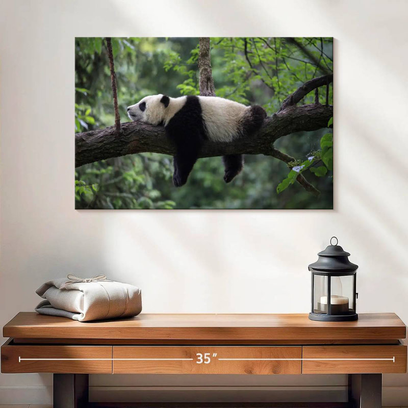 Brampt Lazy Panda, 16" H x 24" W