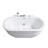 71'' x 37.4'' Whirlpool Porcelain Enameled Steel Bathtub with Faucet