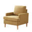 Fauteuil Clancy avec pieds en bois massif-116817610