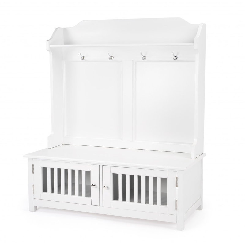 Hall Tree 40'' Wide with Bench