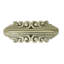 MARSEILLE OVAL KNOB; ANTIQUE NICKEL