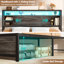 Lit de rangement avec portes coulissantes, lumières DEL et station de charge USB-2113826755-2113826754