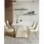 French cream-style sintered stone dining table-1574931804