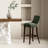 Beever Modern Chenille Upholstered Rubberwood Bar Stool-485808599-499839689
