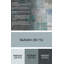 Tapis bleu/gris contemporain-344647373