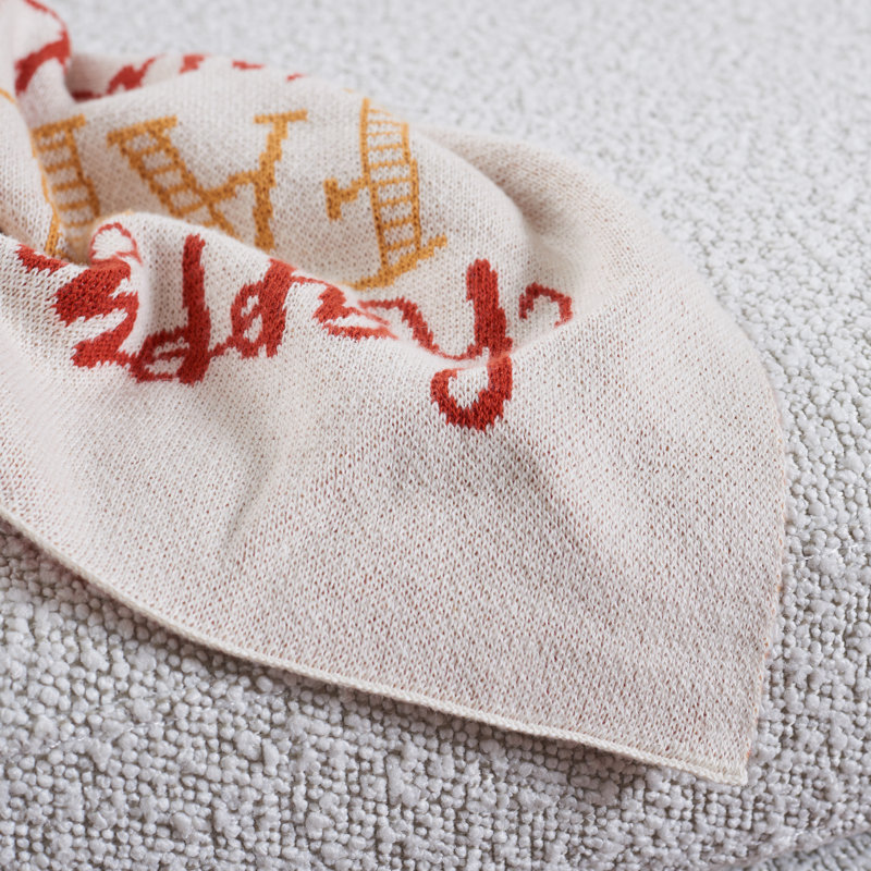 Knitted Throw Blanket