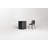 4 Quarter Round Marble Top Solid Wood Base Dining Table-90927564-90927571