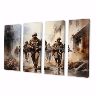 4 pièces US Military In Mission II