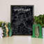 Stuttgart City Map - No Frame Print-1852127728