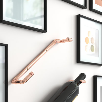 QuirkHub 1 Bottle Wall Mounted Wine Rack