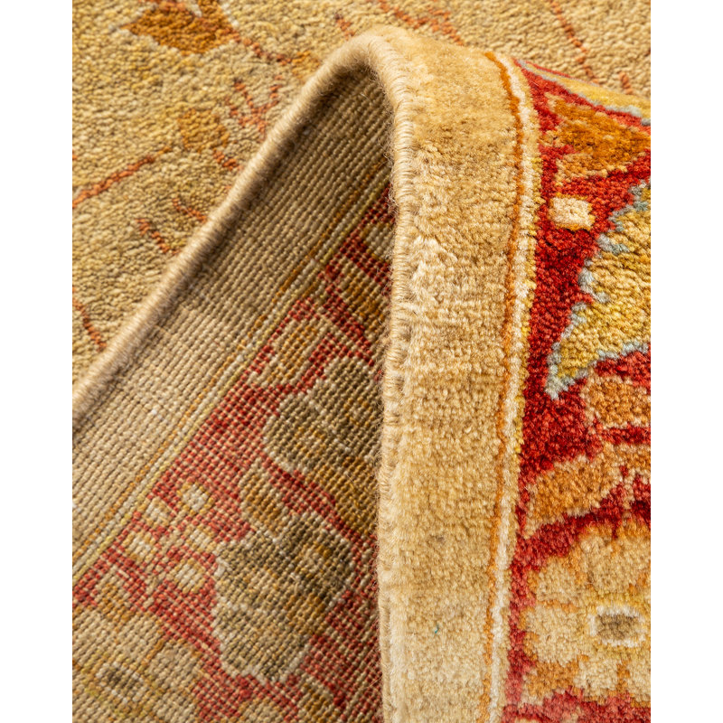 Classic One-of-a-Kind 9' 1" X 12' 8" Hand Knotted Area Rug