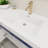 59" Wall-Mounted Single Bathroom Vanity Set-70381291