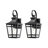 Gudella Outdoor Aluminum Wall Lights with Clear Glass