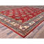 Très grand tapis kazak en laine noué à la main rouge 12 pi x 15 pi 9 po AA45ECA1A3114AED9FEB353BC29827FA