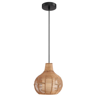 Waco 1 - Light Black Single Pendant