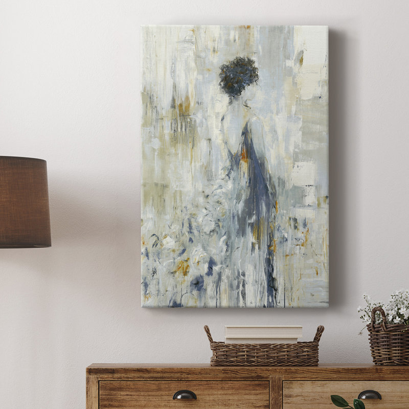 Fond Reflections -Custom Wrapped Gallery Cavas, 12" H x 8" W