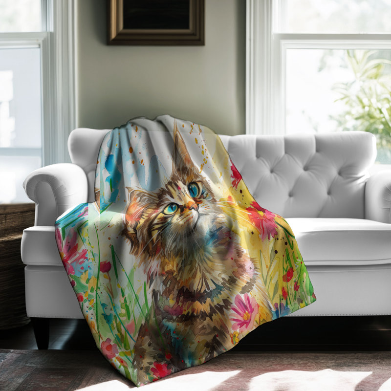 Throw Blanket, 60" W x 80" L