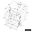 Meuble-lavabo autoportant 24 po avec lavabo 24 po, 3 tiroirs et portes à fermeture en douceur-133678061