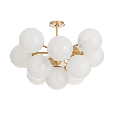Shine 12 - Light Semi Flush Mount