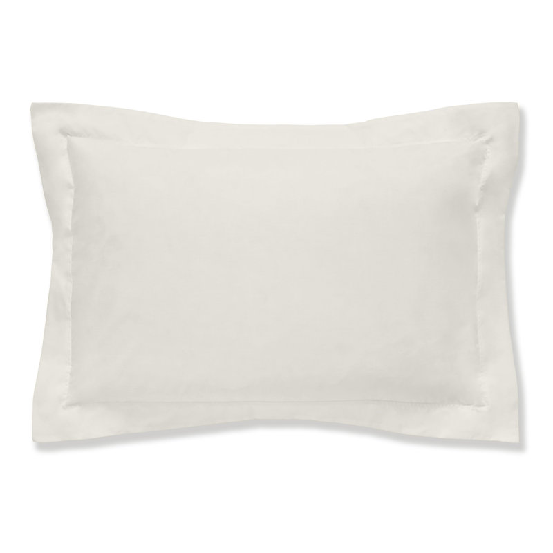 200 Thread Count 100% Cotton Oxford Pillowcase, Natural