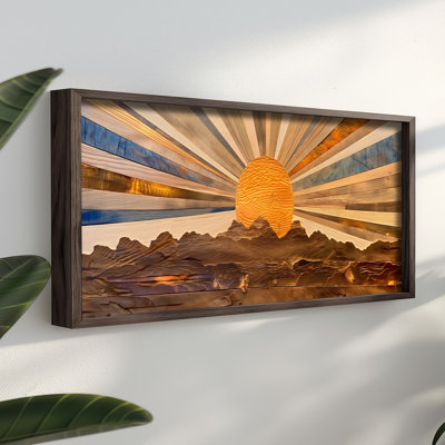 Elegant Decorative Framed MDF Painting, 39.4 x 15.7 x 0.12 Inches | 100% MDF (Thickness: 0.12 Inches) & 100% Pine Wood Frame | UV Printed Art for Home Decor, Perfect for Living Room, Bedroom & Office Spaces