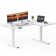 L-Shaped Home Office Height Adjustable Standing Desk
