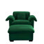 Chaise de salon avec accoudoirs et repose-pieds l 48,4 po-1638089352