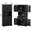  Armoire de rangement 72 po avec 4 portes-117285737