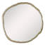 Chiseled Flat Metal Wall Mirror