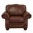 Somto 50" Genuine Leather Rolled Arm Club Chair-20120168