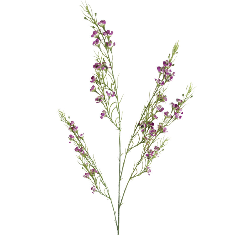 Plastic, Silk Artificial Arrangement, Purple