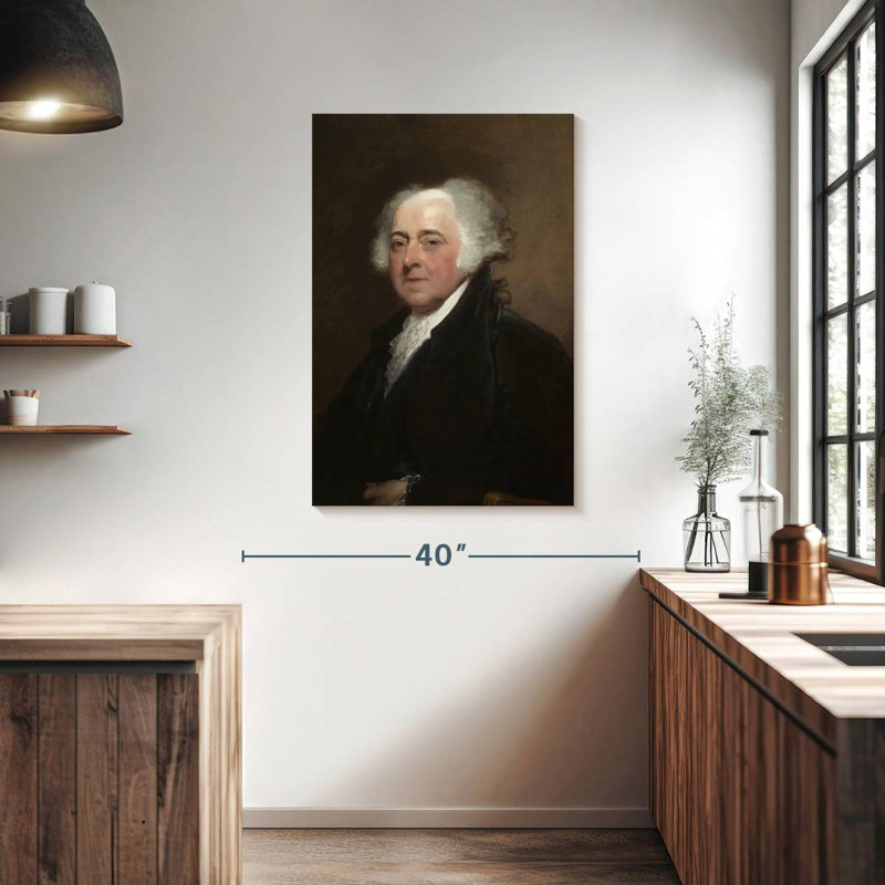 Leisha John Adams, 39" H x 26" W
